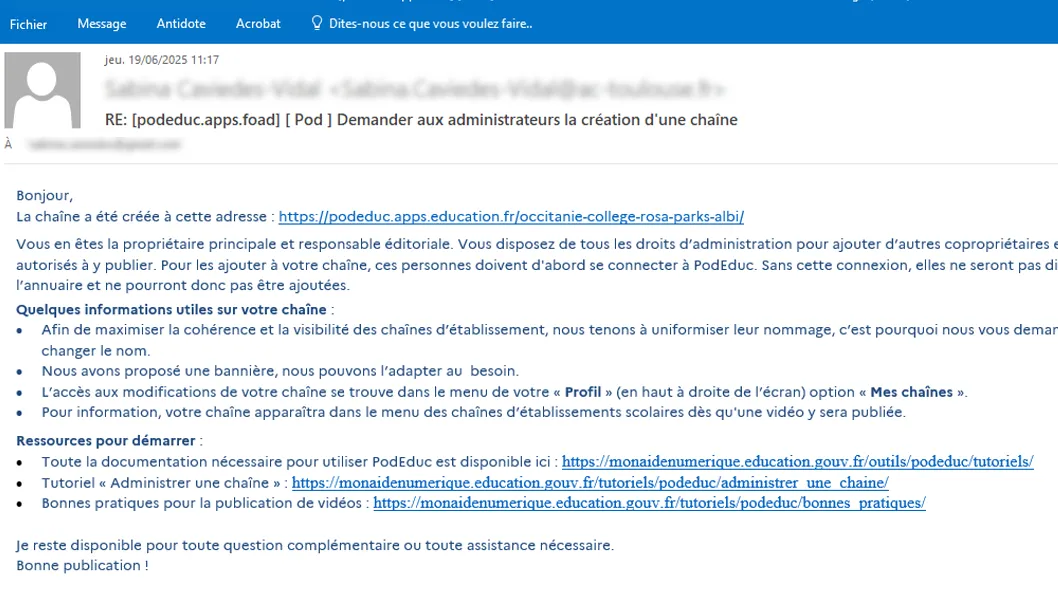 compléter le captcha et envoyer la demande