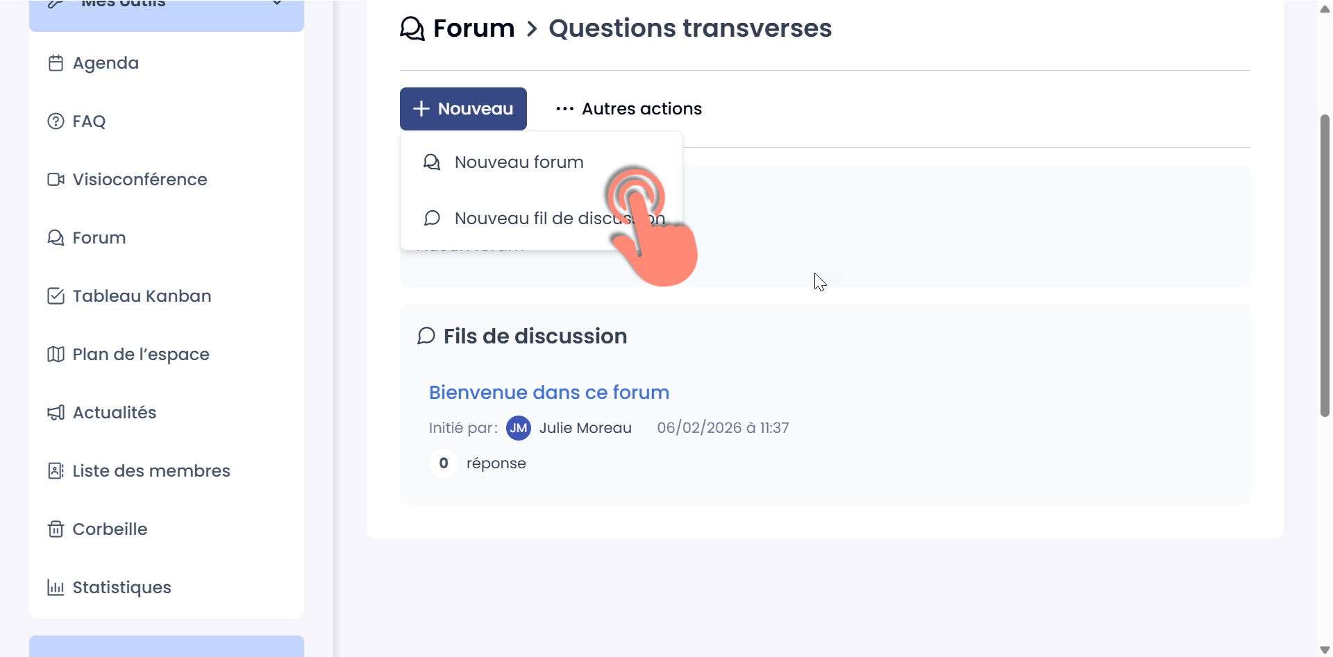 nouveau sous-forum