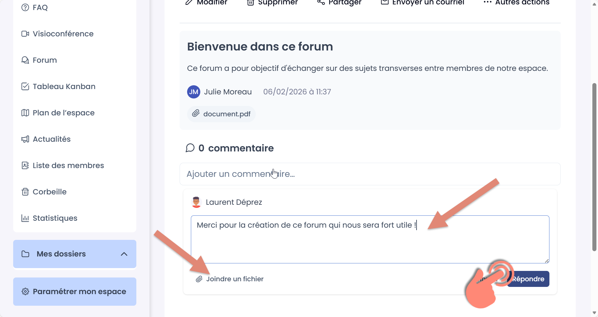 ajout commentaire