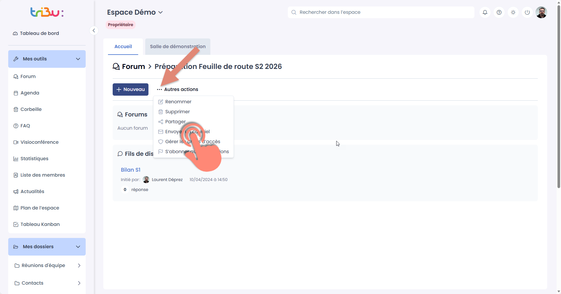 partage forum