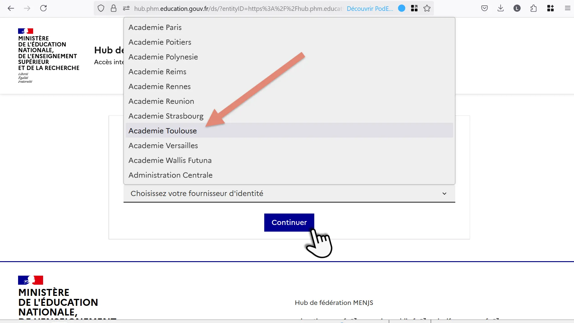 authentification FIM.