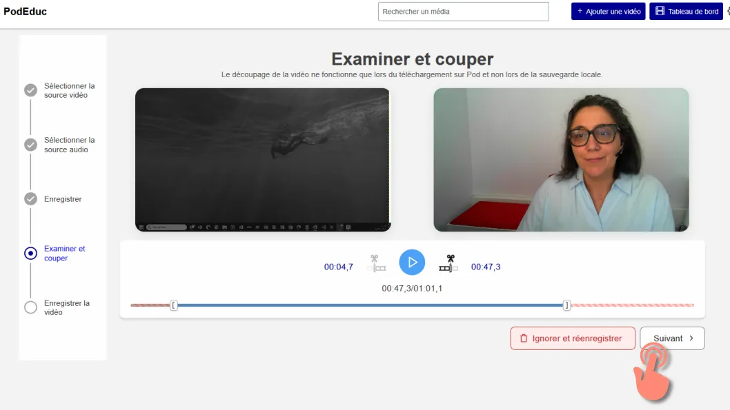cliquez sur bouton Suivant.