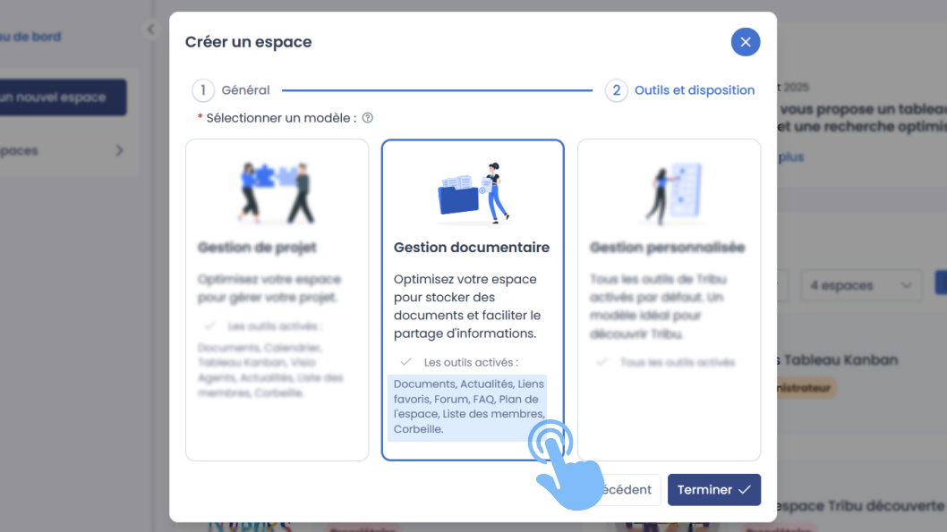 modèle gestion documentaire