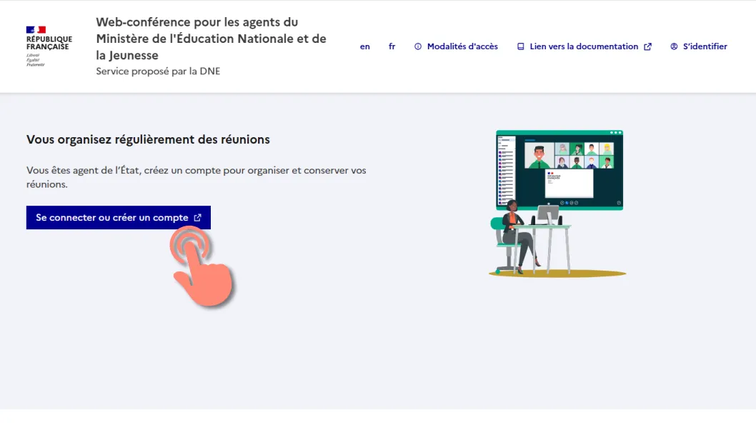 page de visio-agents