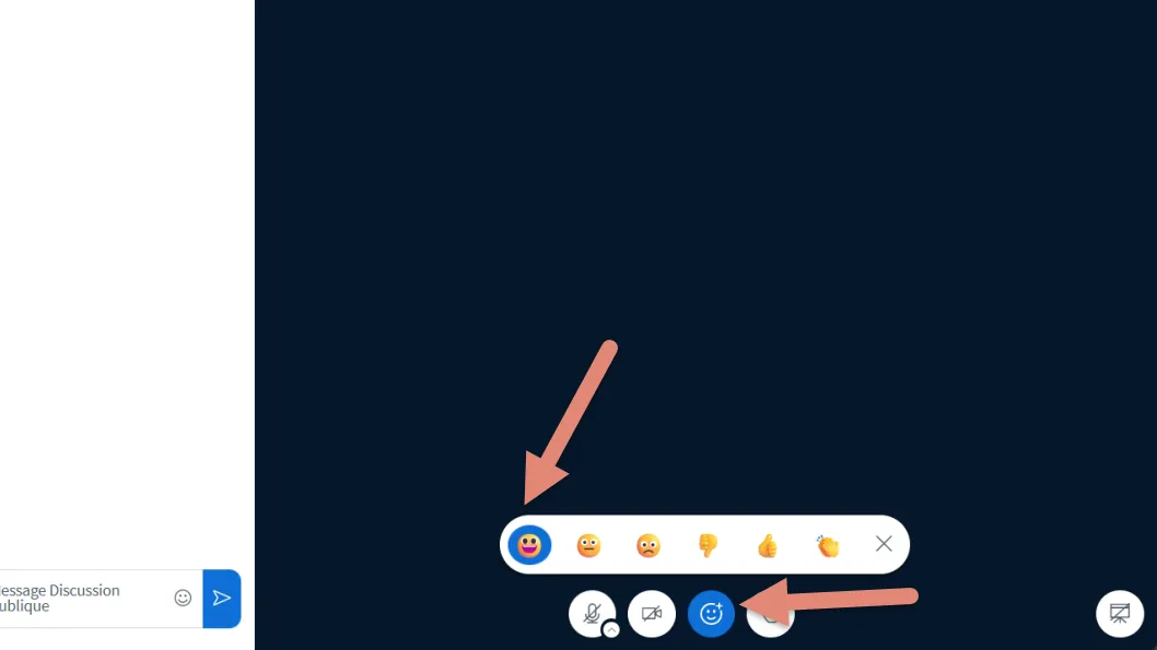 choix d&rsquo;un emojis.
