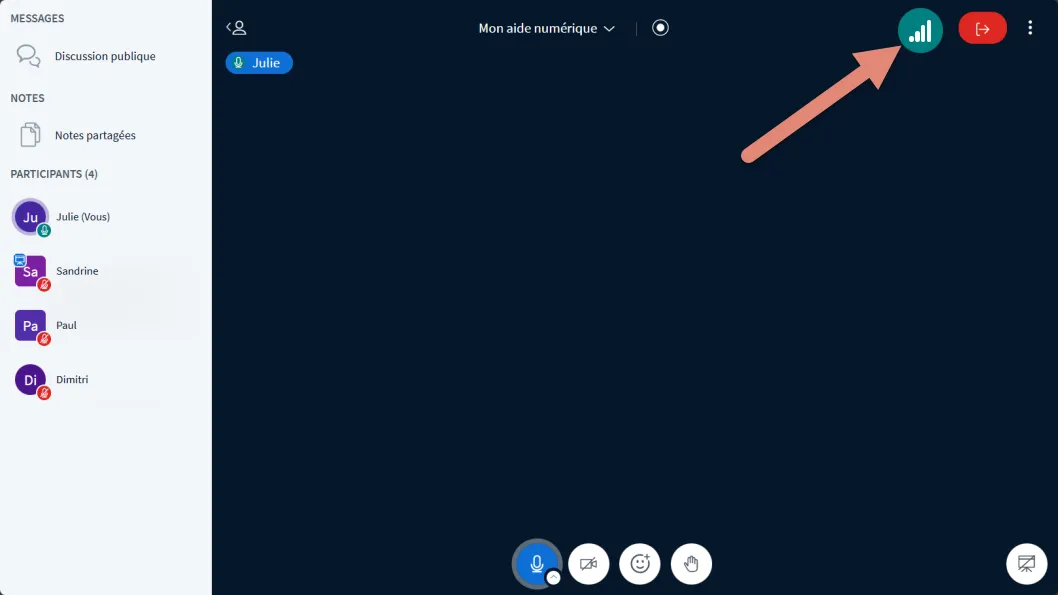 état connexion.