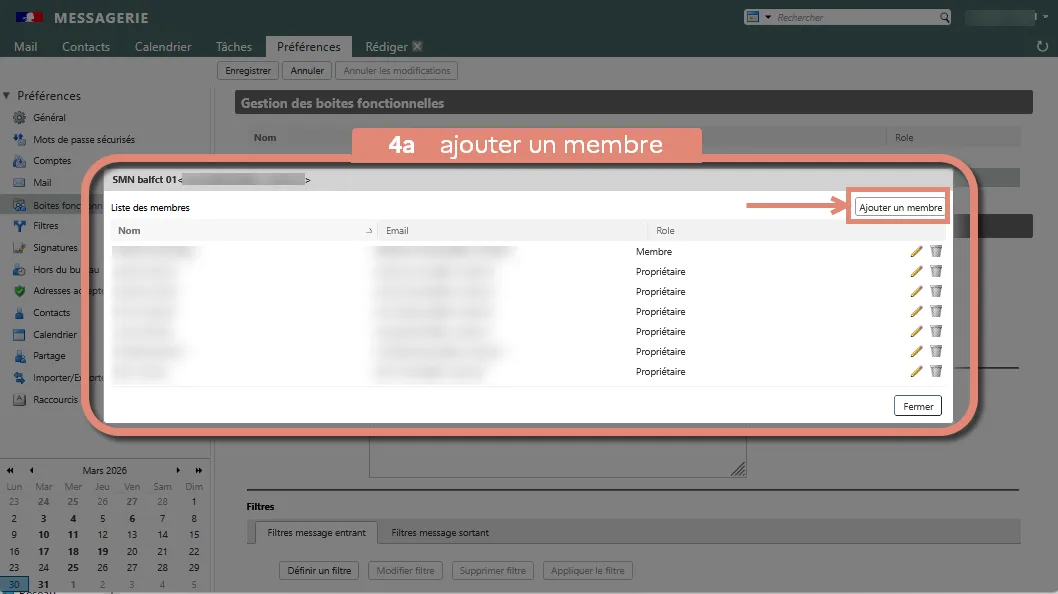 Ajouter un membre