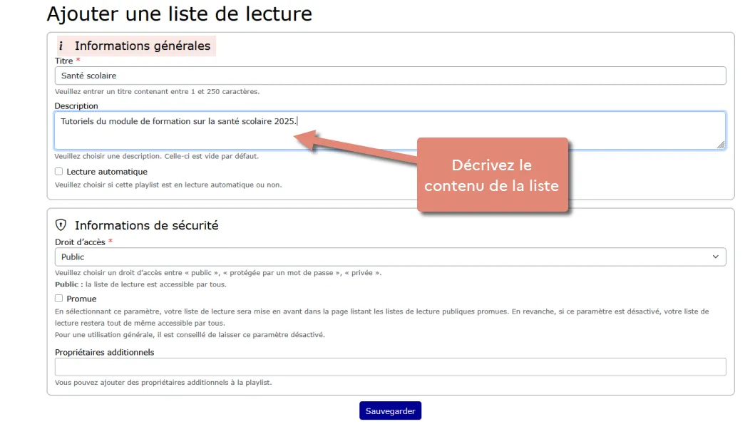 Description.