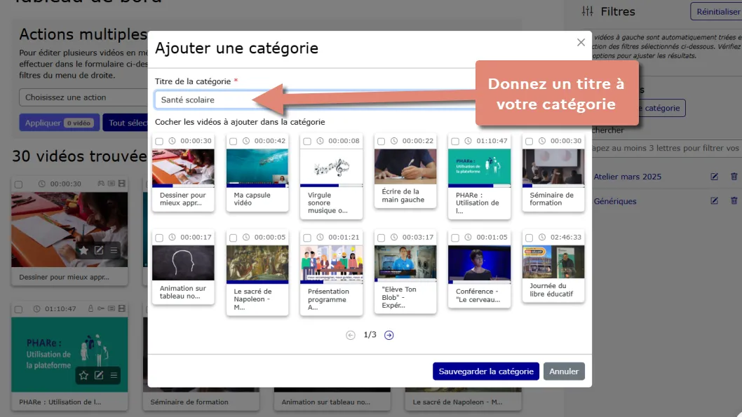 rediger le titre de la catégorie.