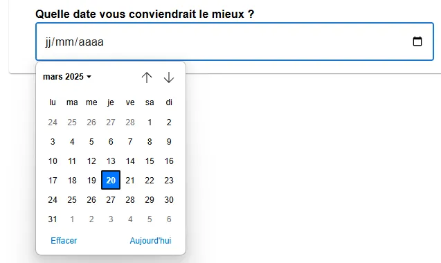 question Date