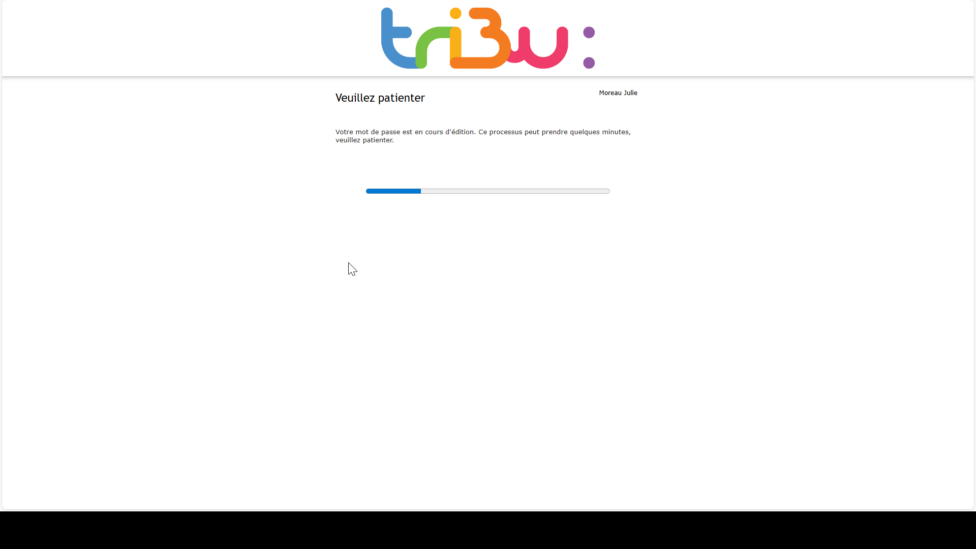 message d&rsquo;édition en cours