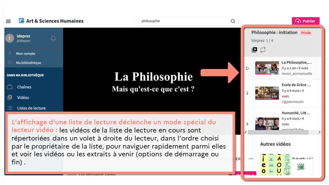 Capture 10 lecture de la listee