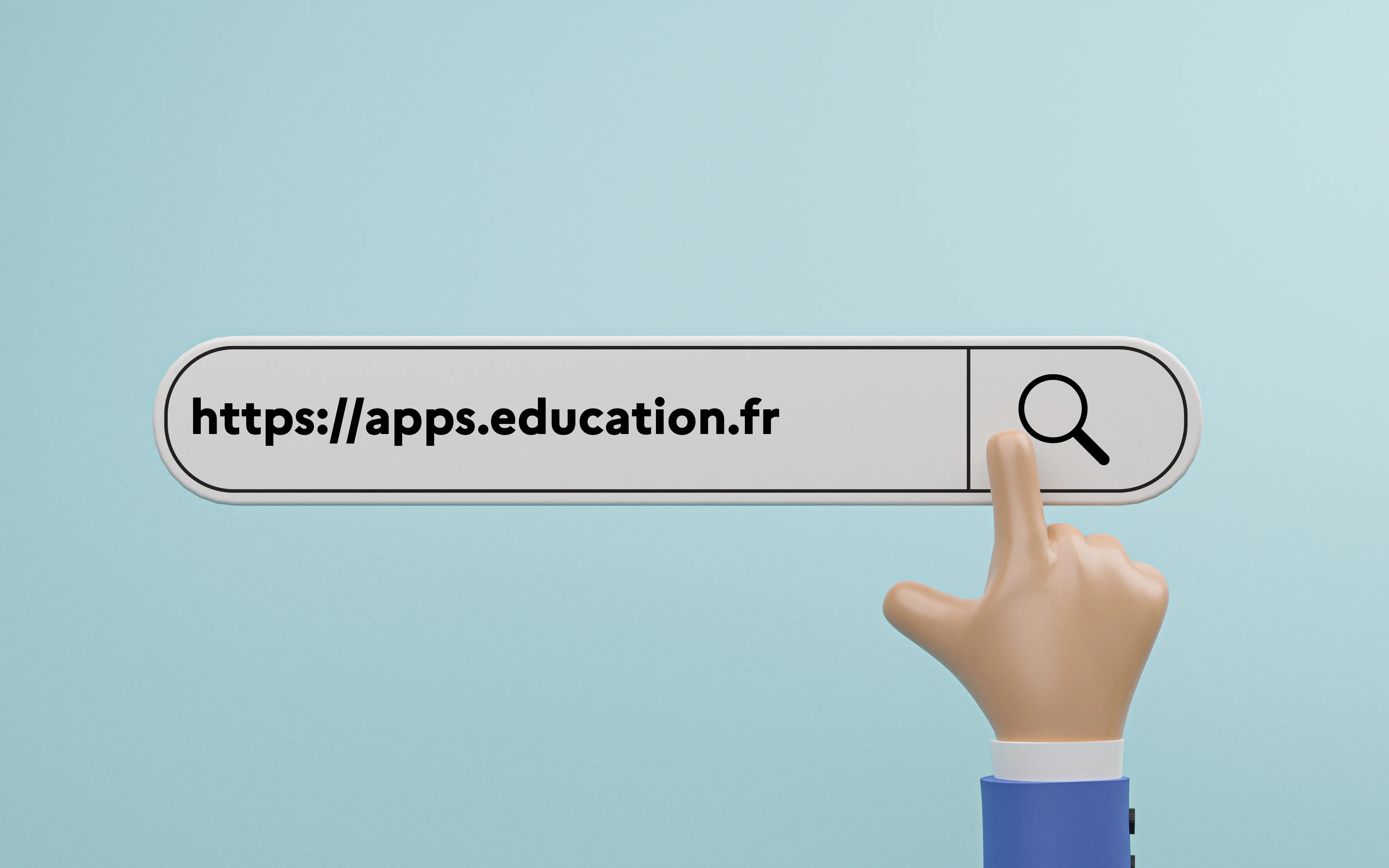 saisie url Apps éducation.
